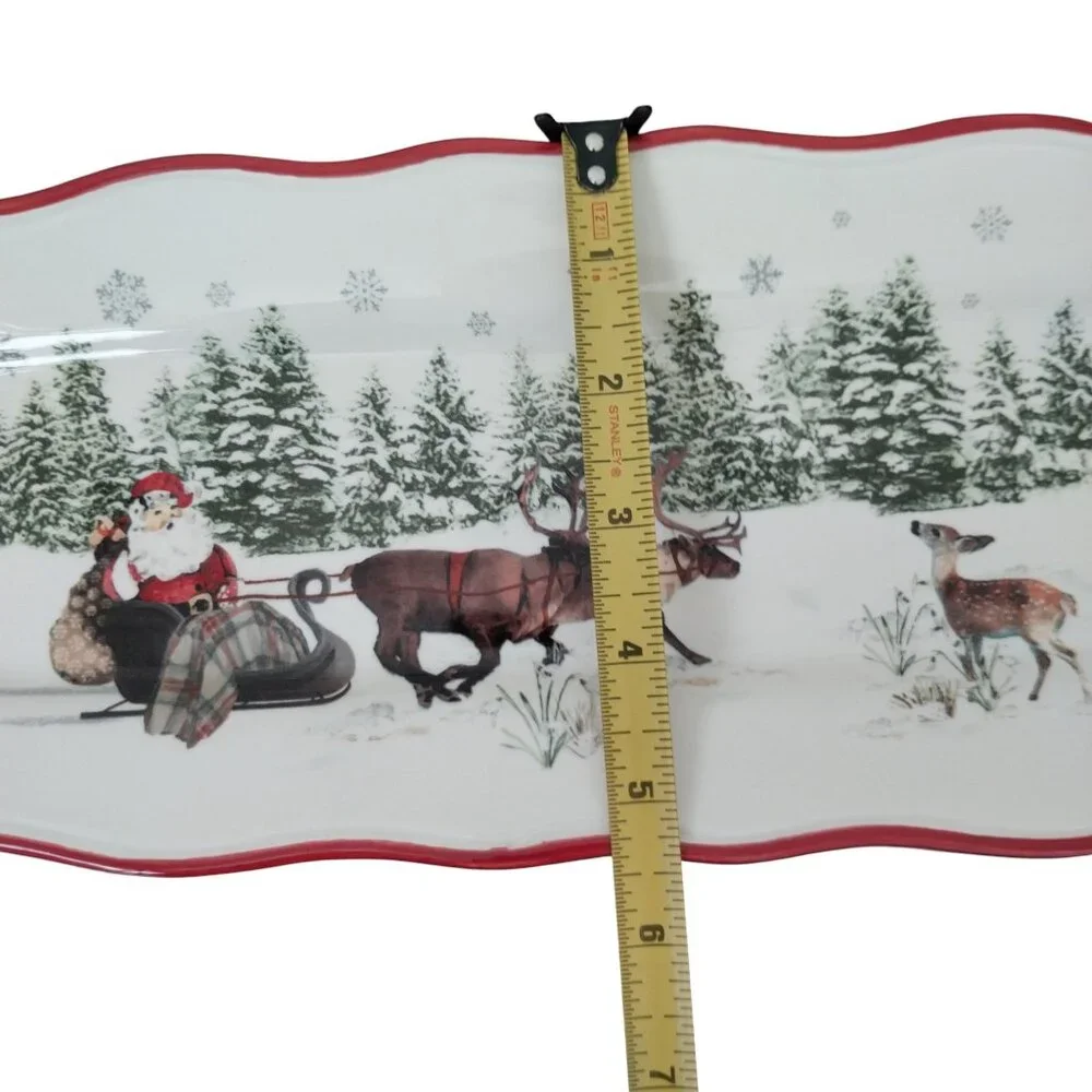 Better Homes And Gardens Heritage Collection Ceramic Platter Serving Tray Plate - Picture 9 of 10